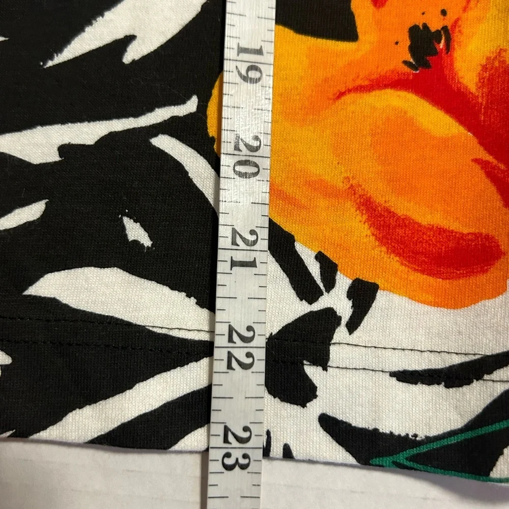 Vintage Evan Picone 2-Piece Floral Cotton Skirt Suit NWT M/L 90s Tropical Print